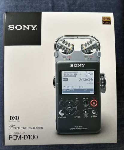 Sony pcm d100 registratore - pcm-d100,