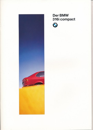 Bmw 316i compact - 316i, depliant