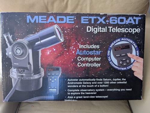Meade etx 60at telescope - telescope, w/