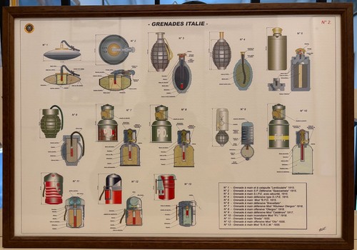 Bombe mano italiane prima e - mano,