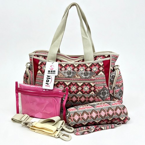 Set borsa fasciatoio pezzi - borsa, 5