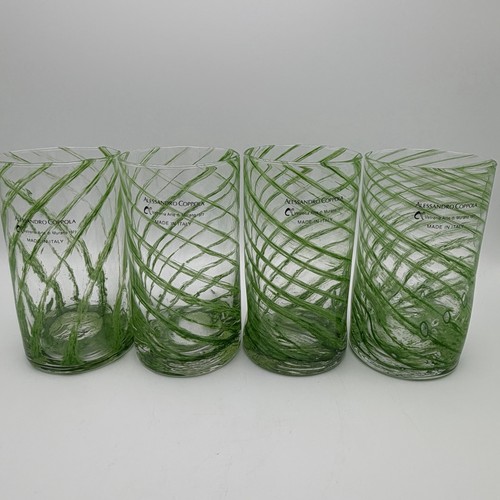 Set bicchieri arte murano - bicchieri,