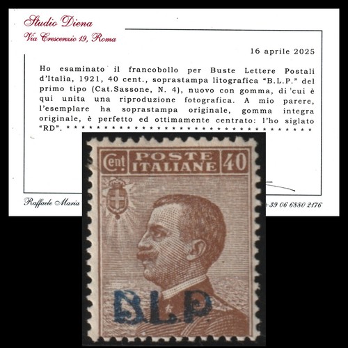 1921 italia regno - italia, cent