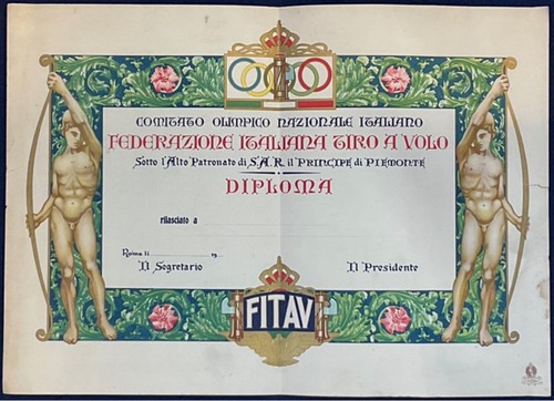 Coni fitav diploma federazione - fitav,