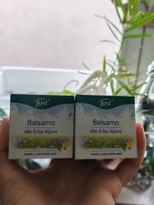 Balsamo Alle Erbe Alpine Just . 2 Pezzi Vendita Speciale 