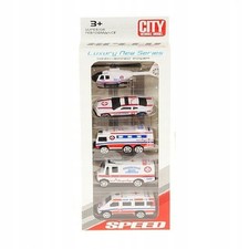 5pz Auto Giocattolo Ambulanza