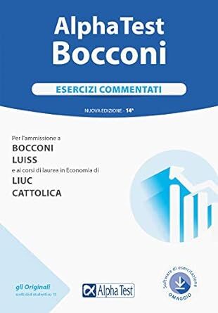 Alpha test bocconi esercizi - test,