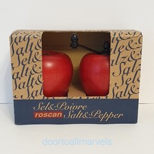 Mulino sale e pepe vintage G. Rosenthal mele Roscan grande 3" nuovo con scatola fattoria campagna