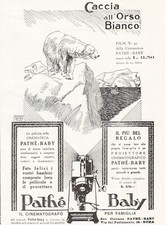 PUBBLICITA' 1926 PATHE' BABY