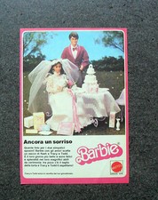 K923-Advertising Pubblicità-1984- BARBIE ,MATTEL, ANCORA UN SORRISO TRACY E TODD