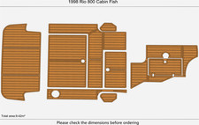 1998 Rio 800 Cabin Fish Swim