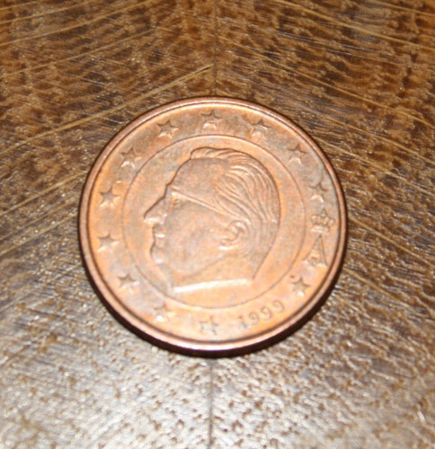 Belgique euro cent - 5,