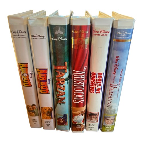 Disney vhs lot airbud - disney,
