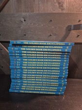 Vintage 1988 "The Golden Book Encyclopedia" - Complete Books Set Volumes 1-20