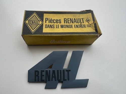Renault monogramme 4l - monogramme,