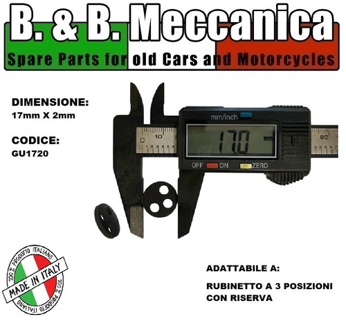 Guarnizione rubinetto benzina - guarnizione,