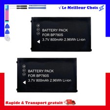 2x Batterie 800mAh BP-780S