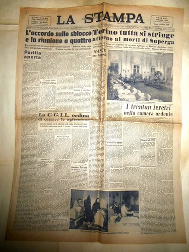Stampa 1949 grande - la, 6/5/1949