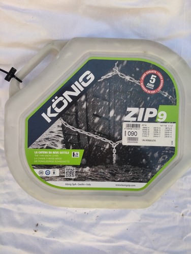 Catene neve konig 9mm zip - catene,