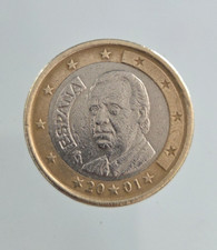 Spagna 1 euro, 2001 Coin