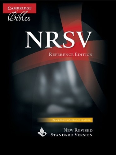 Nrsv reference bible - nrsv, black