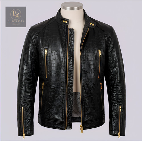 Giacca biker uomo - vera, pelle