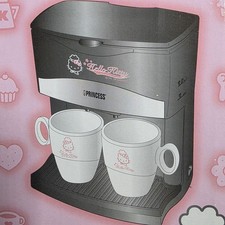 Caffettiera e due tazze Hello