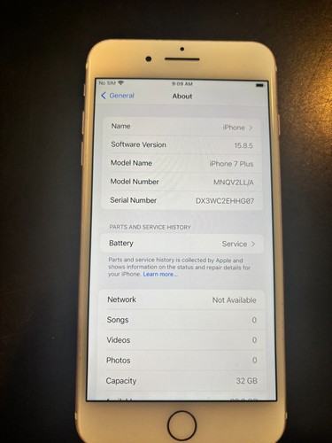 Apple iphone plus 32gb oro - 7,