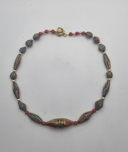Girocollo tibetano con - girocollo, inserti