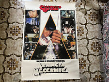 LOCANDINA POSTER ARANCIA MECCANICA -CLOCKWORK ORANGE ANNI 70 STANLEY KUBRIK