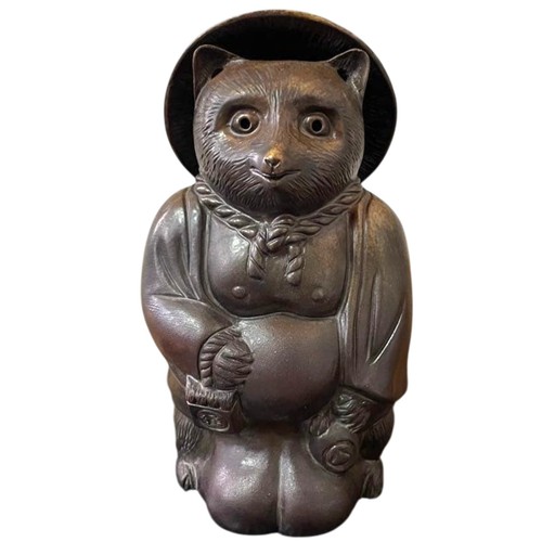 Statua ceramica cane - , procione