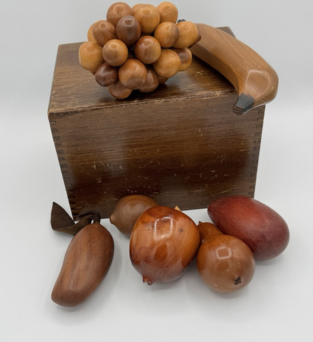 Portafrutta vintage legno - vintage,