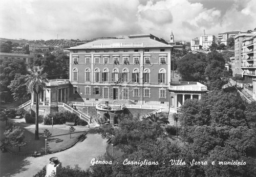 Cartolina genova carnigliano - genova,