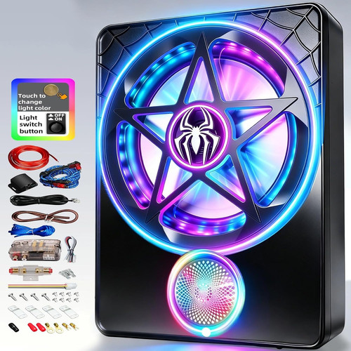 Subwoofer sotto sedile 3000w - sotto,
