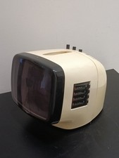 TV Rex L9 Anni 70 Bianco Nero Space Age Made In Italy Zanussi Design 