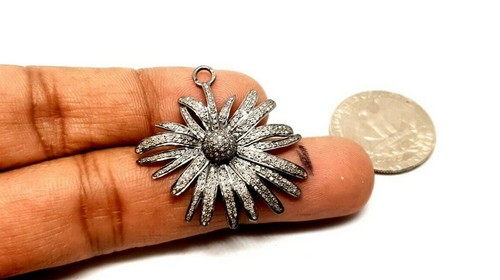 Ciondolo fiore pave - fiore,