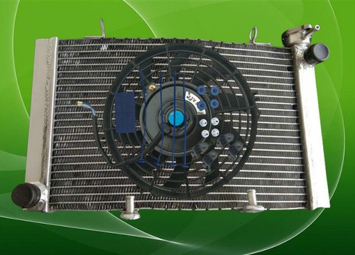 Aluminum radiator fan - fan, for