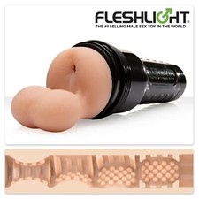 Fleshlight Fleshjack Fleshsack Masturbatore Realistico Gay Culo con Testicoli