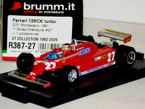Ferrari 126ck turbo 27 - ferrari, #27
