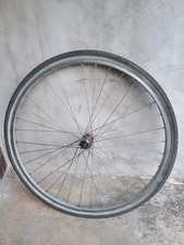 Ruota / Cerchio Anteriore Bici Olanda 26 x 1 . 3 / 8 con Gomma 