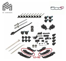 KIT RICAMBI TETTUCCIO FIAT 500 CABRIO COPPIA L2+R2 CAPOTE RINFORZATI PEZZI DX+SX