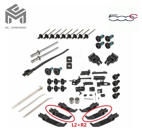 Kit ricambi tettuccio fiat - kit, 500