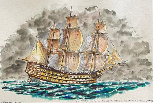 Hms victory 1805 nave - hms,