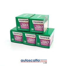 5X Fujifilm Fujicolor C 200 135/36 - Pellicola a colori 200 ISO 36 pose