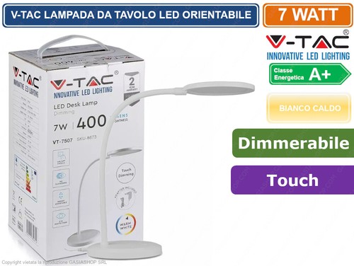 Tac 7507 lampada led da - vt-7507,