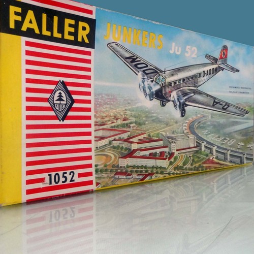 Faller 1959 junkers - faller, 1959/60