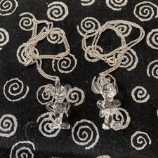 Collana catena vetro
