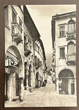 BELLA FOTO CARTOLINA VITTORIO VENETO - VIA ROMA - TREVISO - FG VG 1961