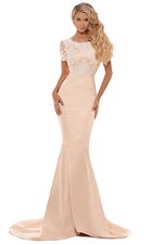 Abito lungo aperto Pizzo Coda