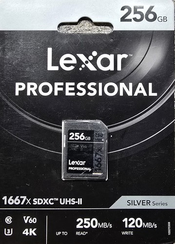 Lexar professional - 256gb),